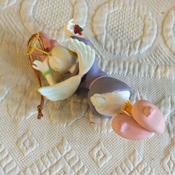 Vintage 1991 Grolier Daisy Duck Angel Disney 007907 DCA Daisy Duck Ornament - Picture 5 of 5